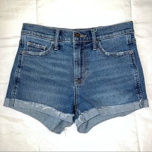 Hollister High Rise Jean Shorts